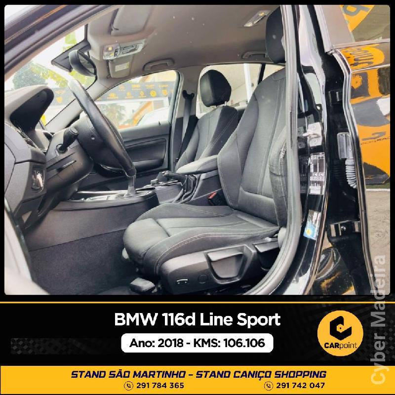 BMW Serie 1 116d Line Sport : 1.5cc 116cv Gasóleo 