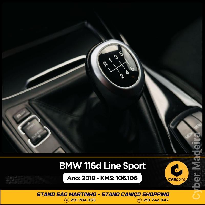 BMW Serie 1 116d Line Sport : 1.5cc 116cv Gasóleo 