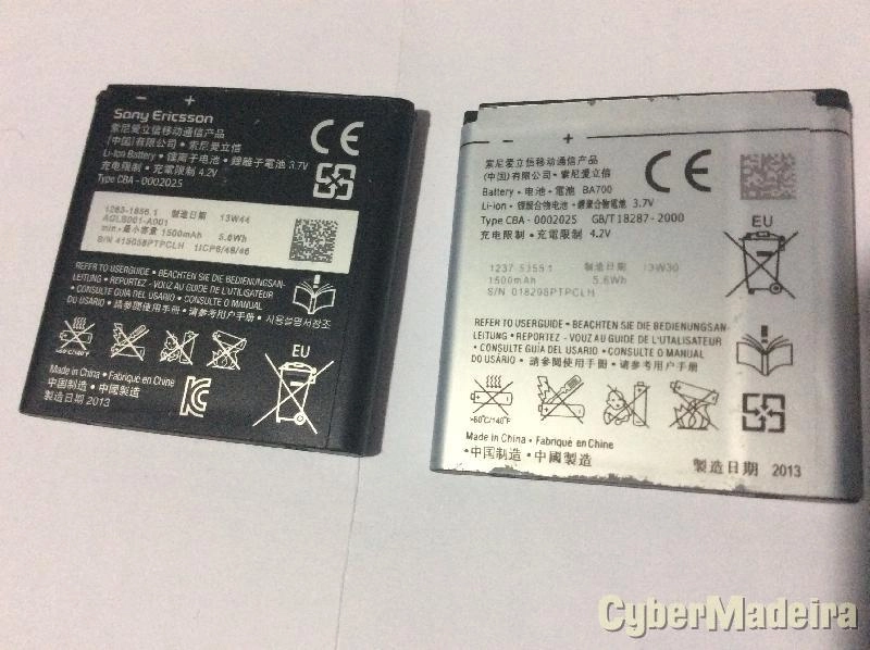 Bateria Sony ericsson BA700