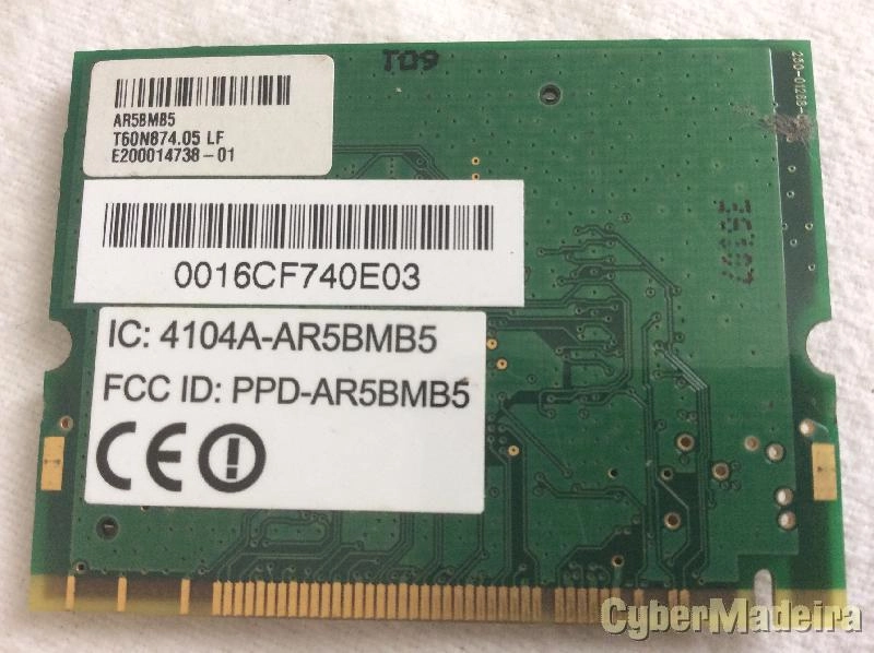 Placa mini pci wi-fi PPD-AR5BMB5