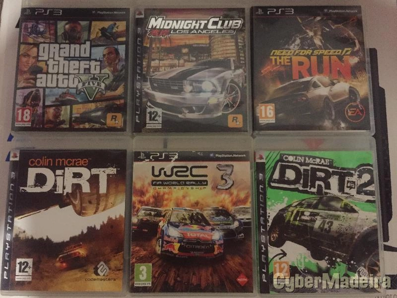 Ps3com jogos e acessórios