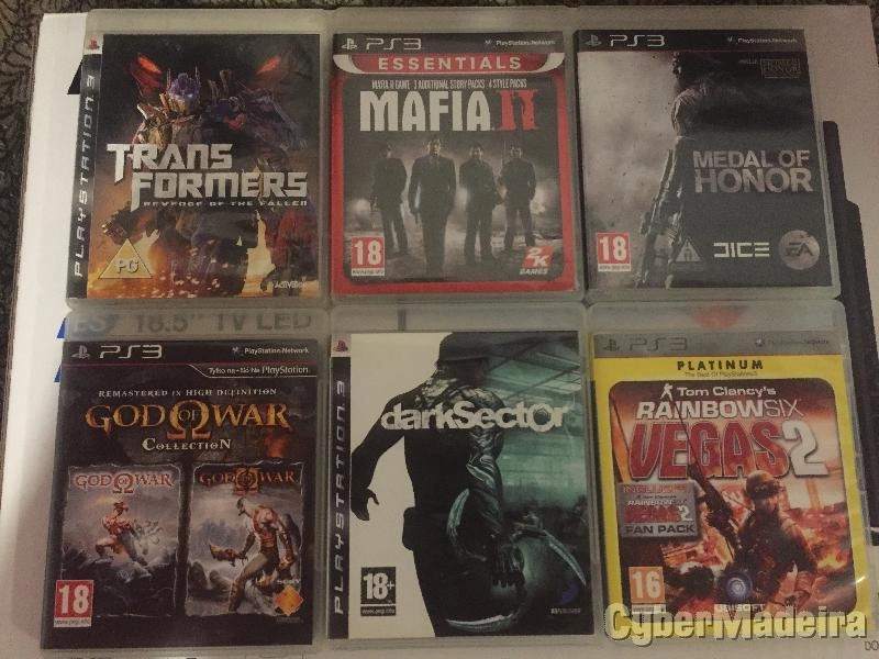 Ps3com jogos e acessórios