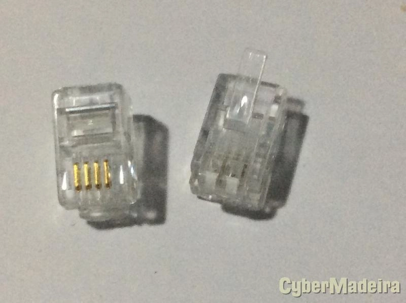 Ficha RJ10 RJ-10 4P4C
