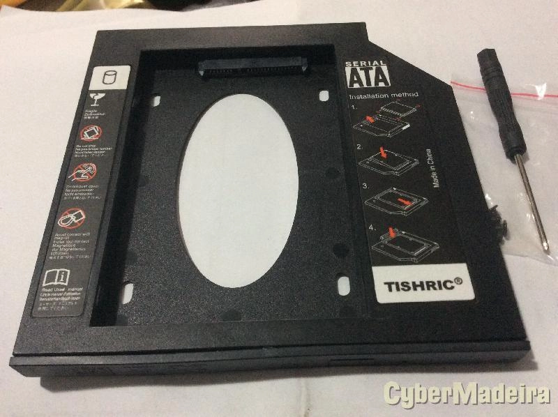 Drive adaptadora CD DVD para disco rígido  SATA 3.0