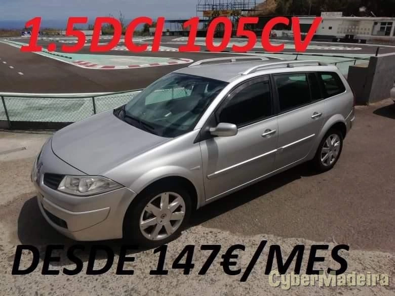 RENAULT MEGANE 1.5dci 105cv break 142/mes Gasóleo