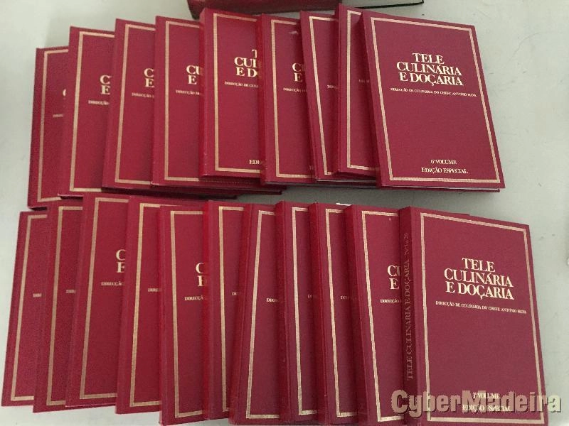 Colecção Livros Culinária encadernados