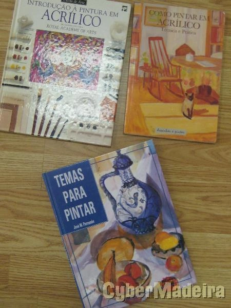 Livros para aprender a Pintar.