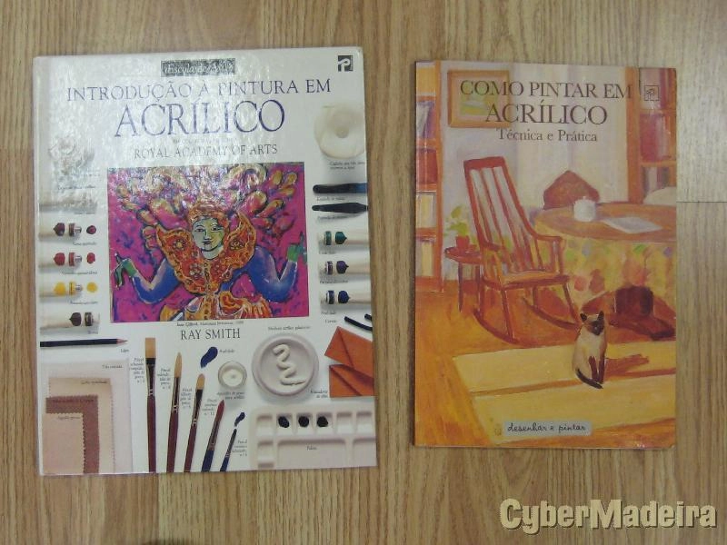 Livros para aprender a Pintar.