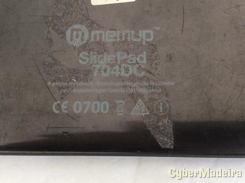 Tablet Memup Slidepad 704DC - peças Outras