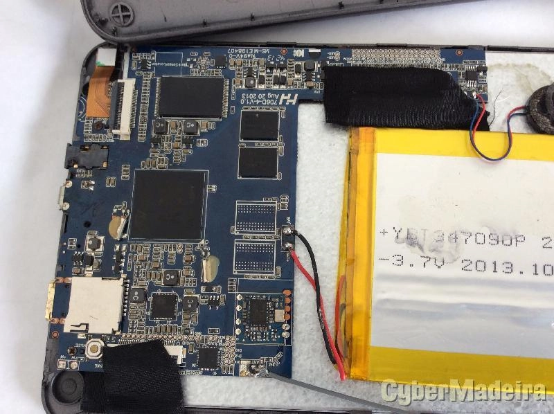 Tablet Memup Slidepad 704DC - peças Outras