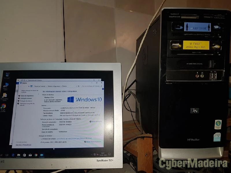 COMPUTADORES COMPLETOS COMO NOVOS USADOS POUCAS VEZES  COM WINDOWS 10