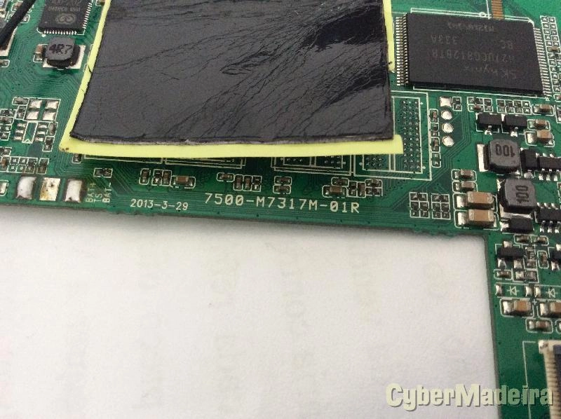 Board Tablet 7500-MM7317M-01R  2013-03-29 Outras