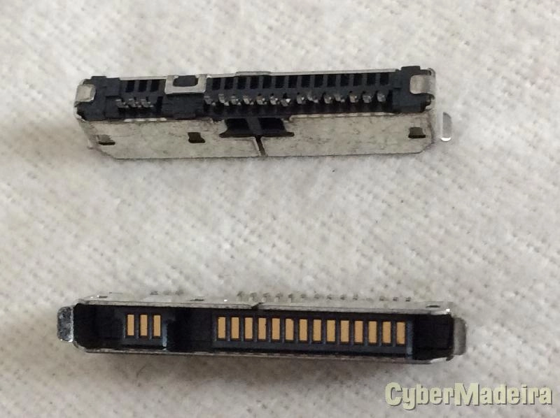 Conector de carga e dados telemóvel Motorola