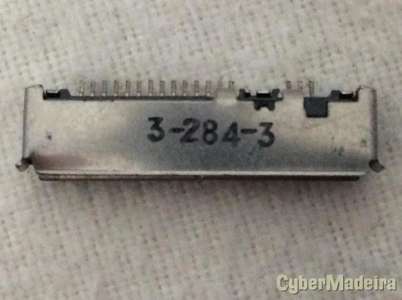 Conector de carga dados telemóvel Motorola