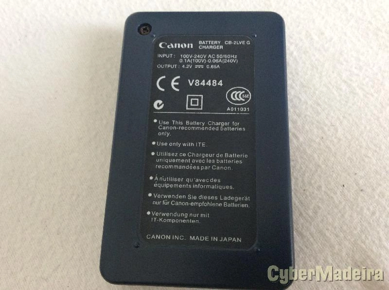 Carregador de bateria Canon CB-2LVE  CB2LVE