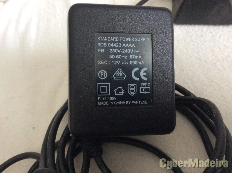 Carregador Alcatel 3DS 04423 AAAA 12V 500mA