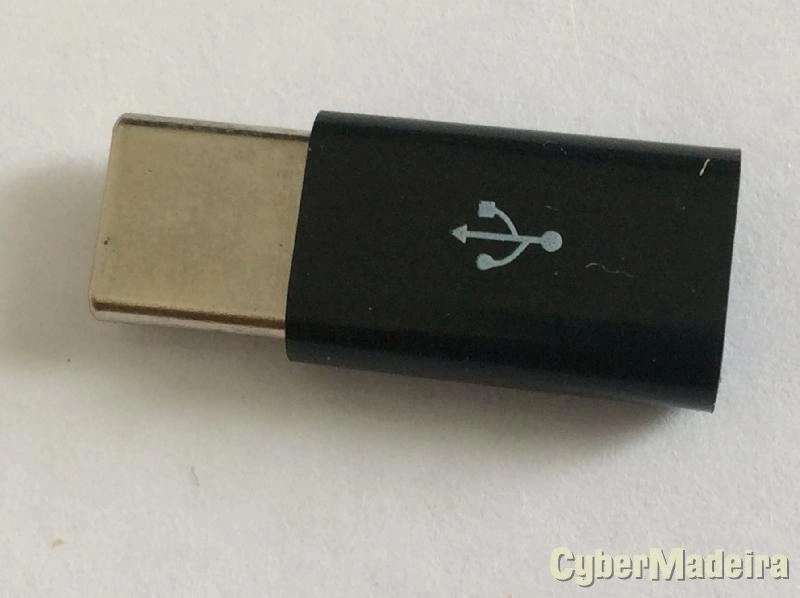 Adaptador USB tipo C macho para Micro USB femea