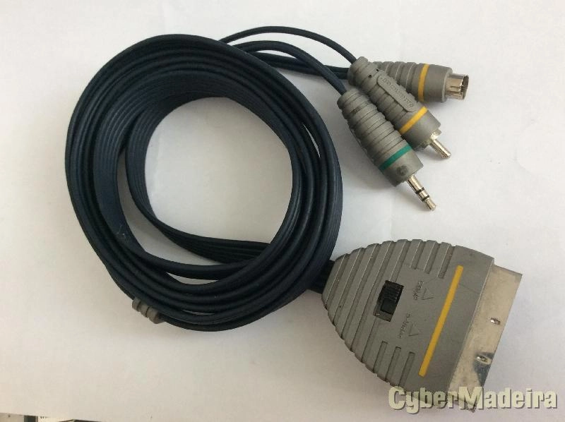 Cabo Bandridge SCART para RCA , DIN e Jack 3,5mm macho