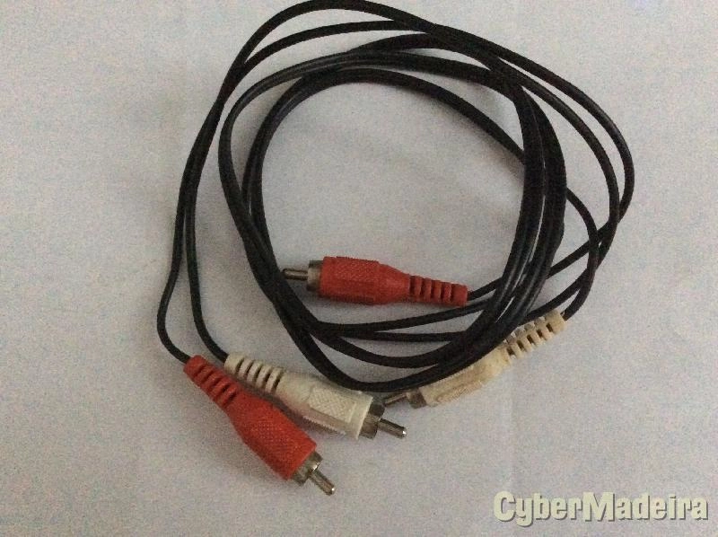 Cabo 2X RCA macho macho 1M