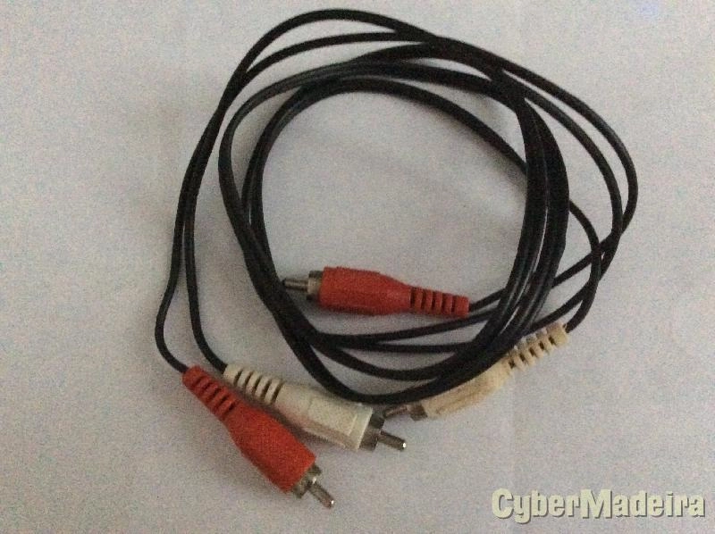 Cabo 2X RCA macho macho 1M