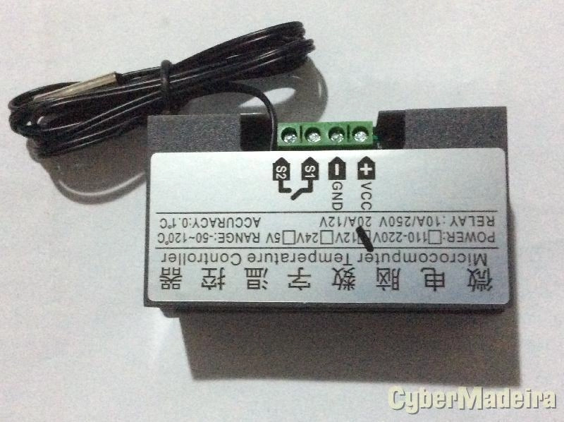Controlador digital de temperatura 12V