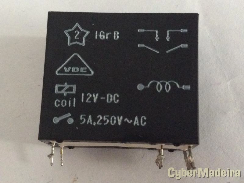 Relê 12V Takamisawa 12MBU-5