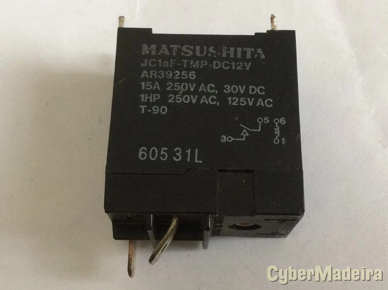 Relê 12V Matsushita JC1aF-TMP-DC12V
