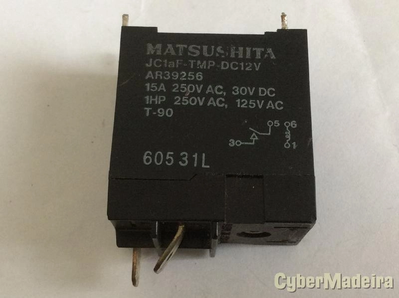 Relê 12V Matsushita JC1aF-TMP-DC12V