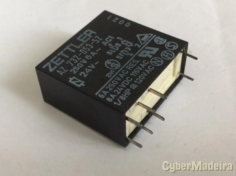 Relê 24V Zettler AZ 732-053-52