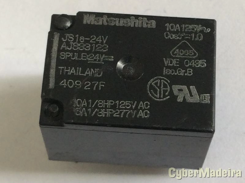 Relê Matsushita JS1a-24V AJS3312S