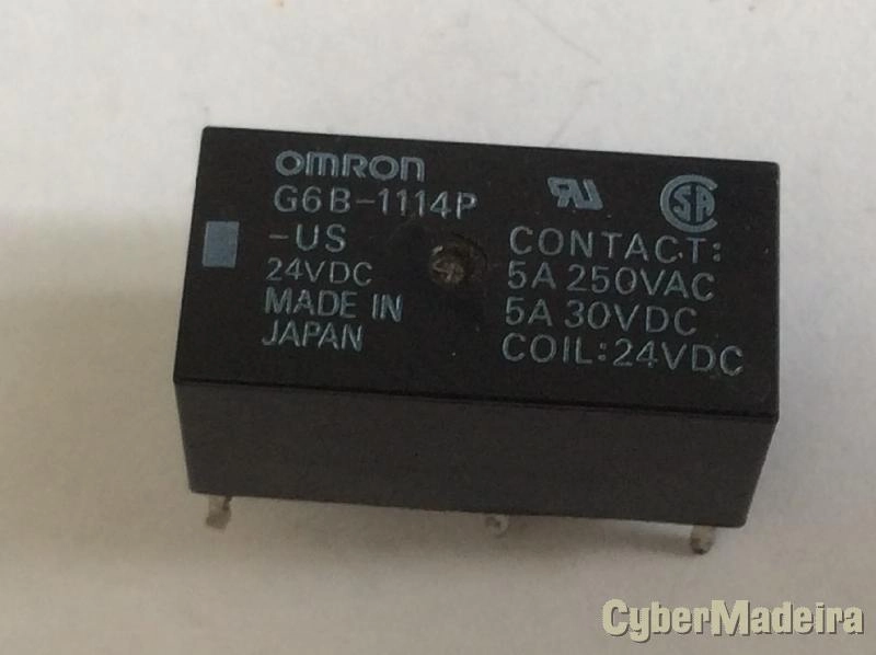 Relê Omron G6B-1114P-US   24VDC