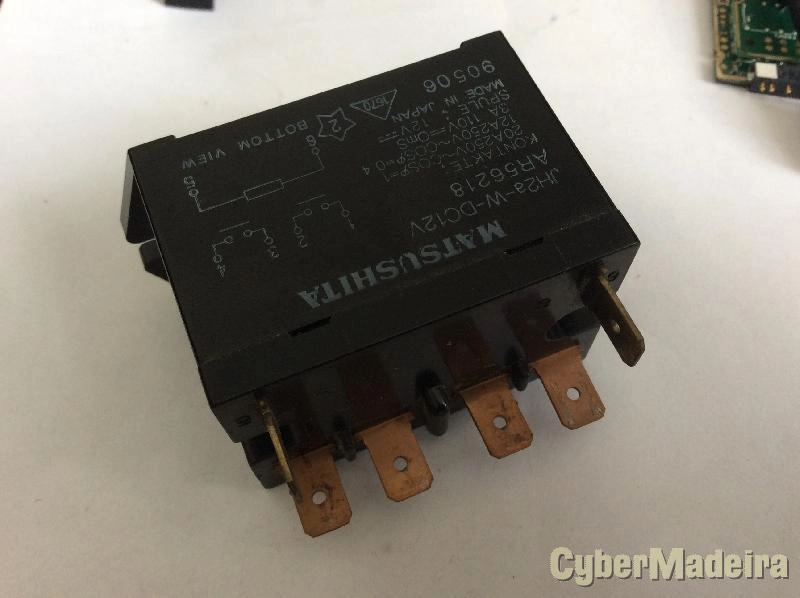 Relê Matsushita JH2a-W-DC12V     12VDC