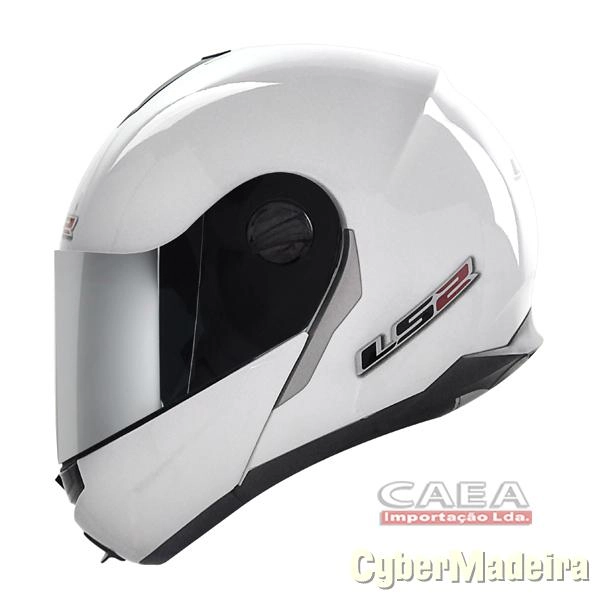 LS2 CAPACETE  FF370EASY XS MODULAR BRANCO XS
