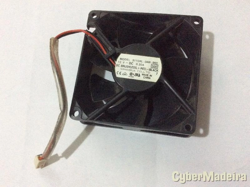Ventoinha Minebea Model 3110KL-04W-B50  8x8x2,5cm 12V 0,3A