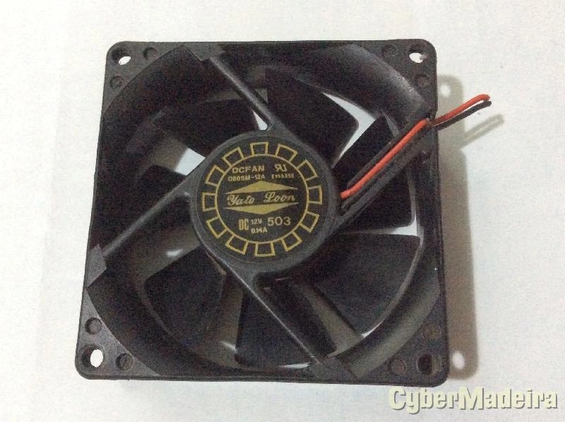 Ventoinha Yate Loon DCFAN D80SM-12A 8x8x2,5cm 12V 0,14A