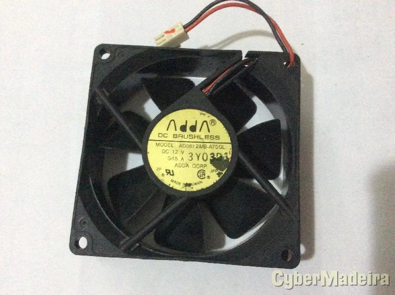 Ventoinha ADDA AD0812MB-A70GL 8x8x2,5cm 12V 0,15A