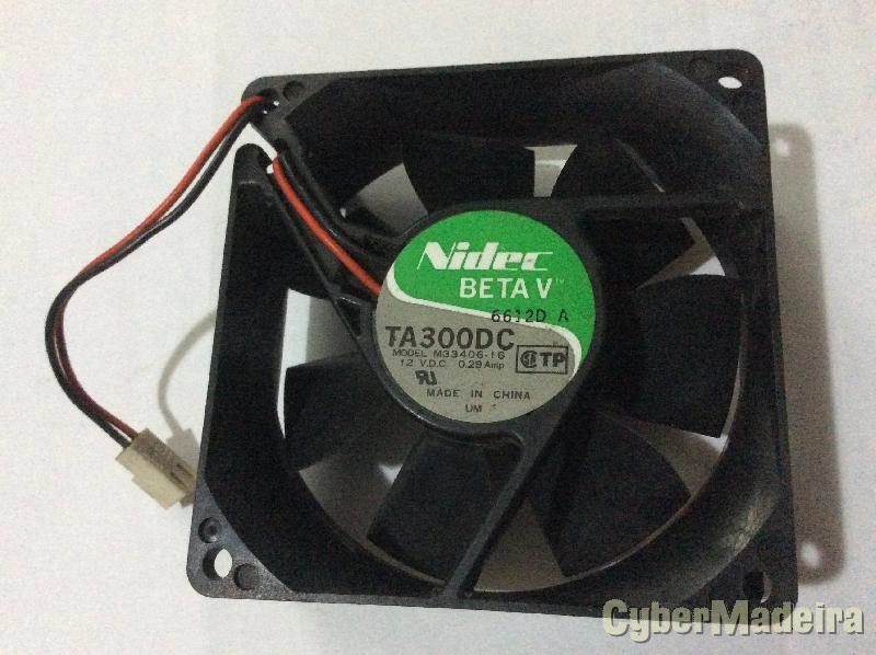 Ventoinha Nidec Beta V TA300DC 8x8x2,5cm 12V 0,29A