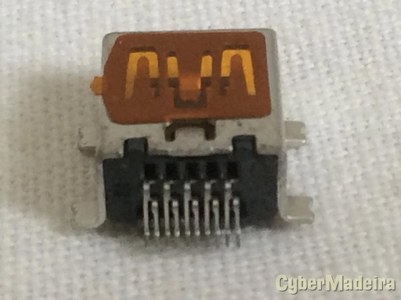 Ficha Mini usb 10 pinos PCB