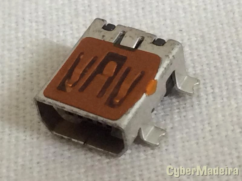 Ficha Mini usb 10 pinos PCB