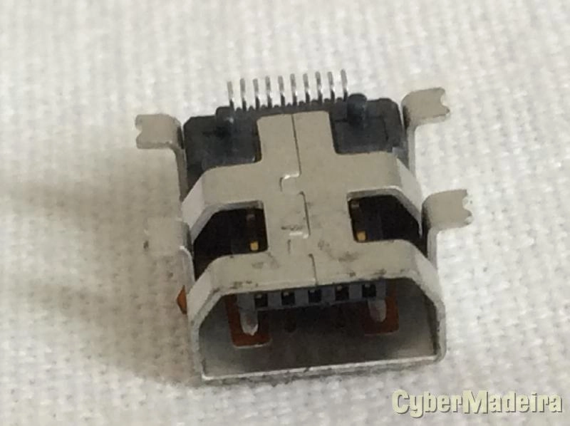 Ficha Mini usb 10 pinos PCB