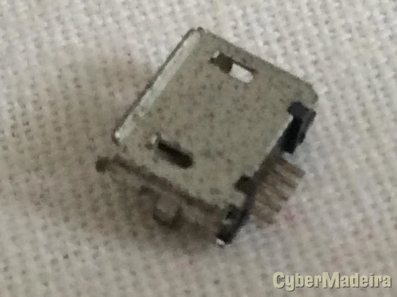 Ficha micro usb carregamento telemóvel e tablet
