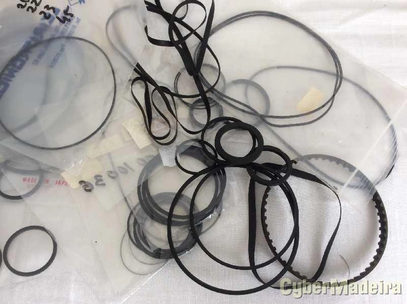 Correias para autorradios de cassete