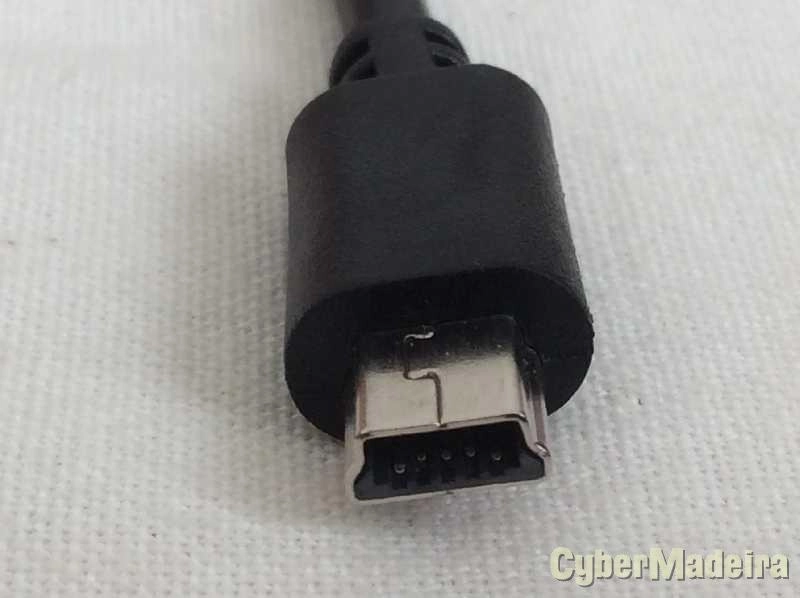 Cabo OTG ficha mini USB para USB A