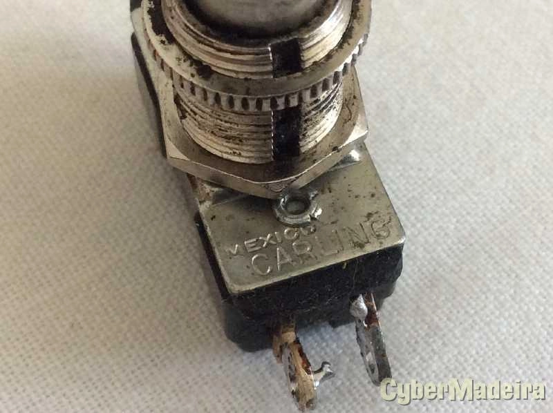 Interruptor de pressão Carling 1A 250V
