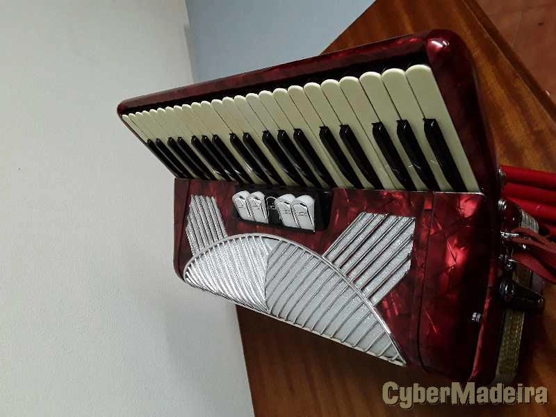 Acordeão hohnar 120 baixos verdi lll