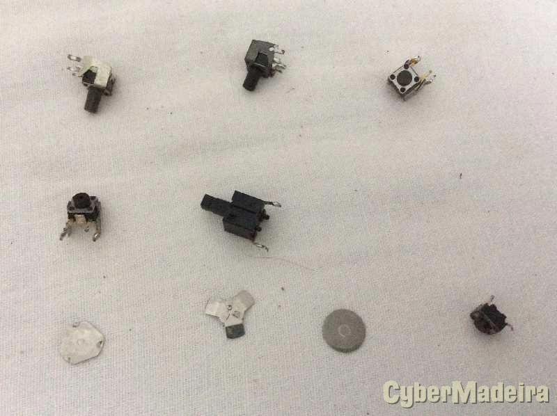 Interruptor de pressão micro switch para chaves controlo remoto