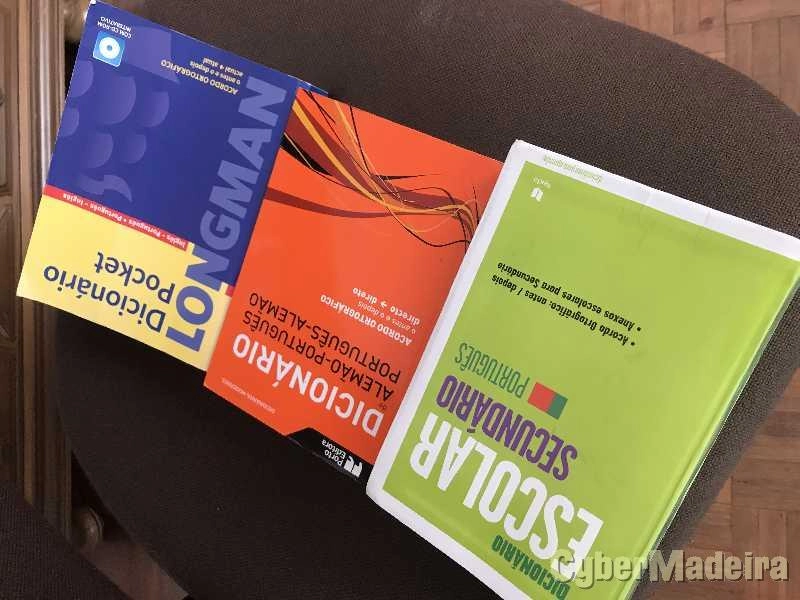 Dicionários Idiomas Europeus: Inglês, Alemão, Francês, Espanhol e Italiano