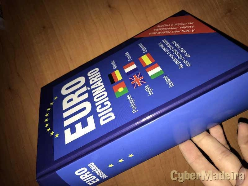 Dicionários Idiomas Europeus: Inglês, Alemão, Francês, Espanhol e Italiano