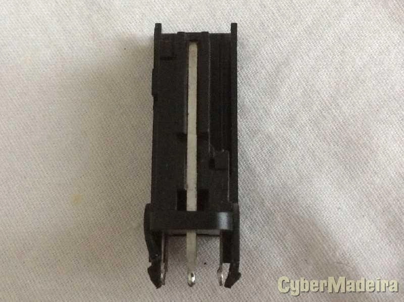 Ficha dupla ponto traço vertical para PCB