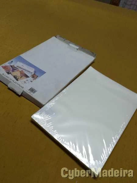 Resma folhas plasticas